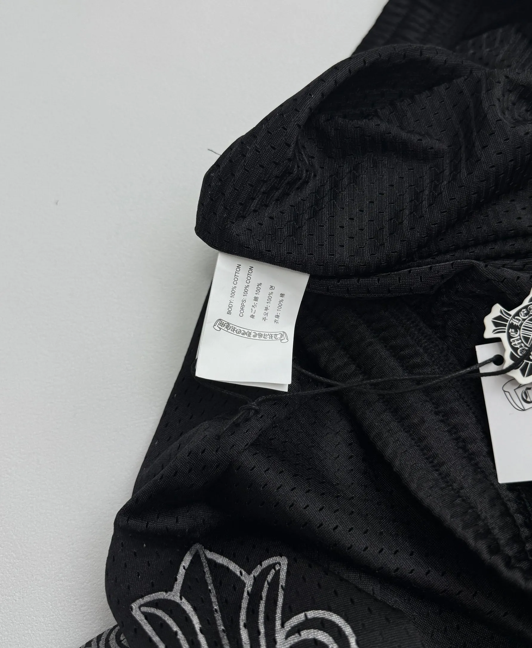 P370 Chrome Hearts Chrome Hearts Hockey Jersey Sanskrit Printed Drawstring Trousers S/M/L